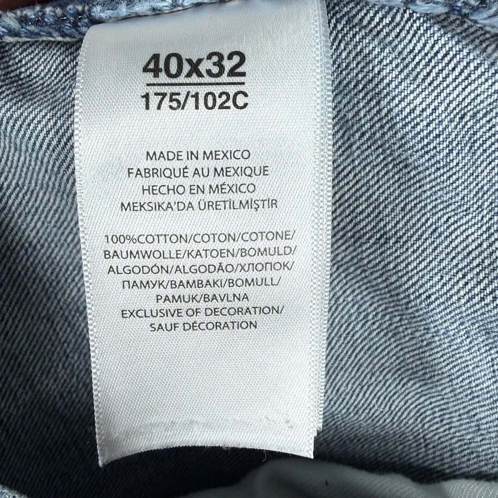 Polo Ralph‎ Lauren Jeans Men's 40x32 Blue Denim The Hampton Relaxed Straight